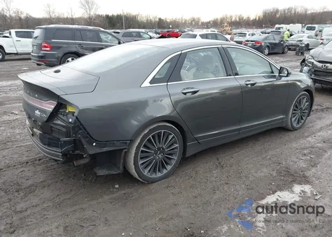 2016 Lincoln Mkz Hybrid из США, поврежденный, VIN 3LN6L2LU8GR611752